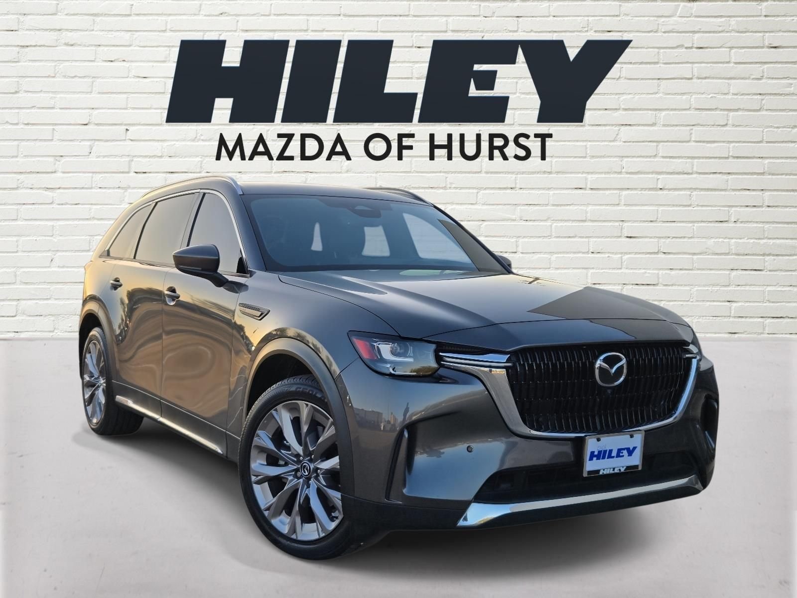 Machine Gray Metallic 2024 Mazda CX-90 3.3 Turbo Premium Plus AWD SUV / Crossover All-Wheel Drive 8-Speed Automatic