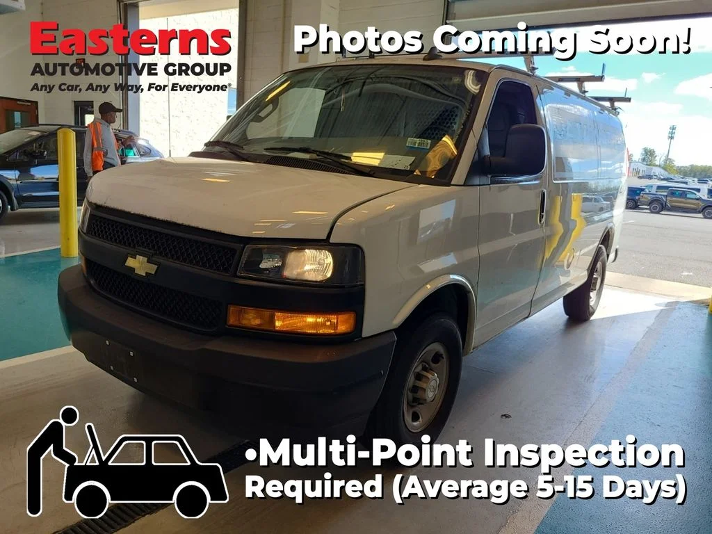 Used 2022 White Chevrolet Work Van image 1