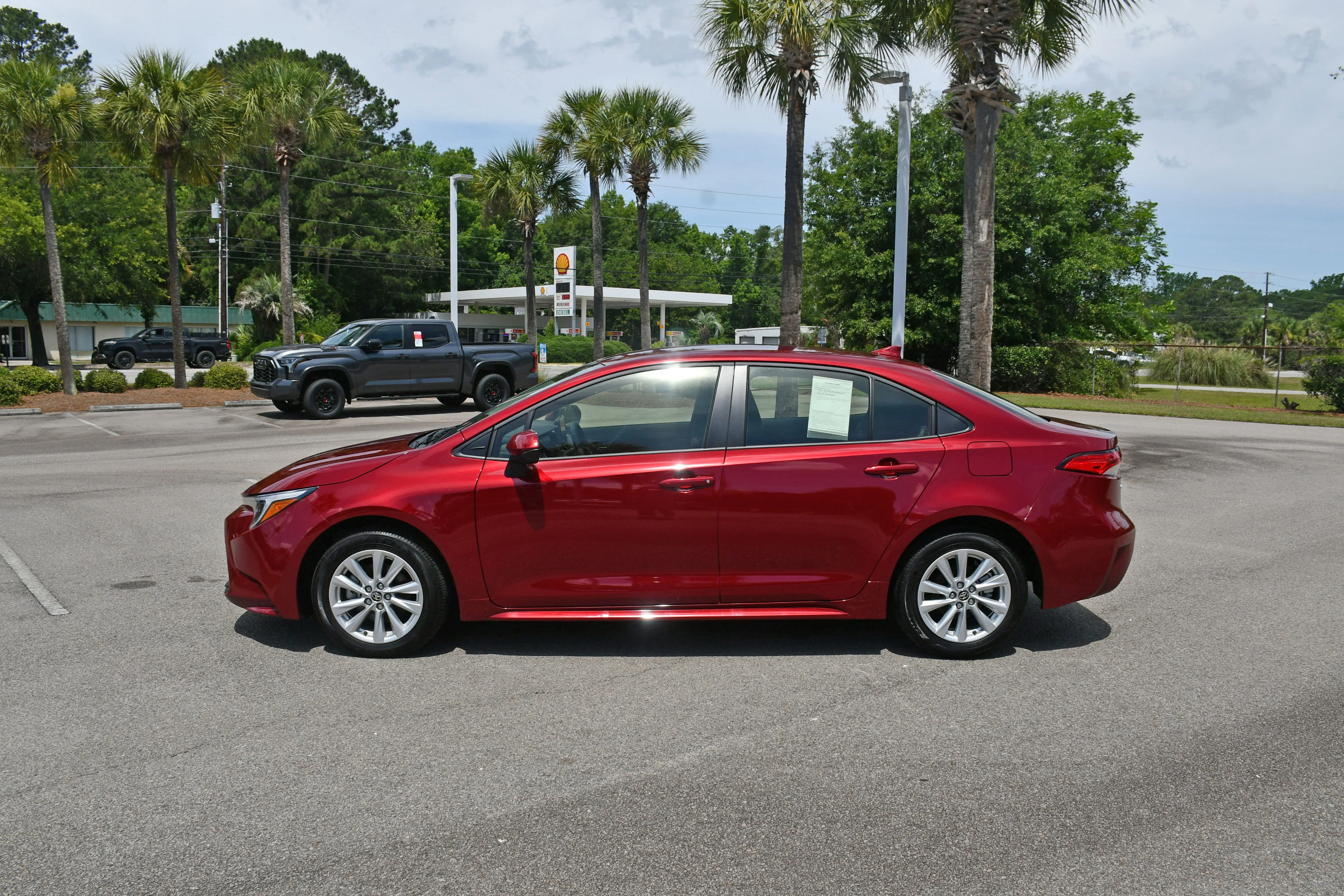 Used 2026 Red Toyota LE image 4
