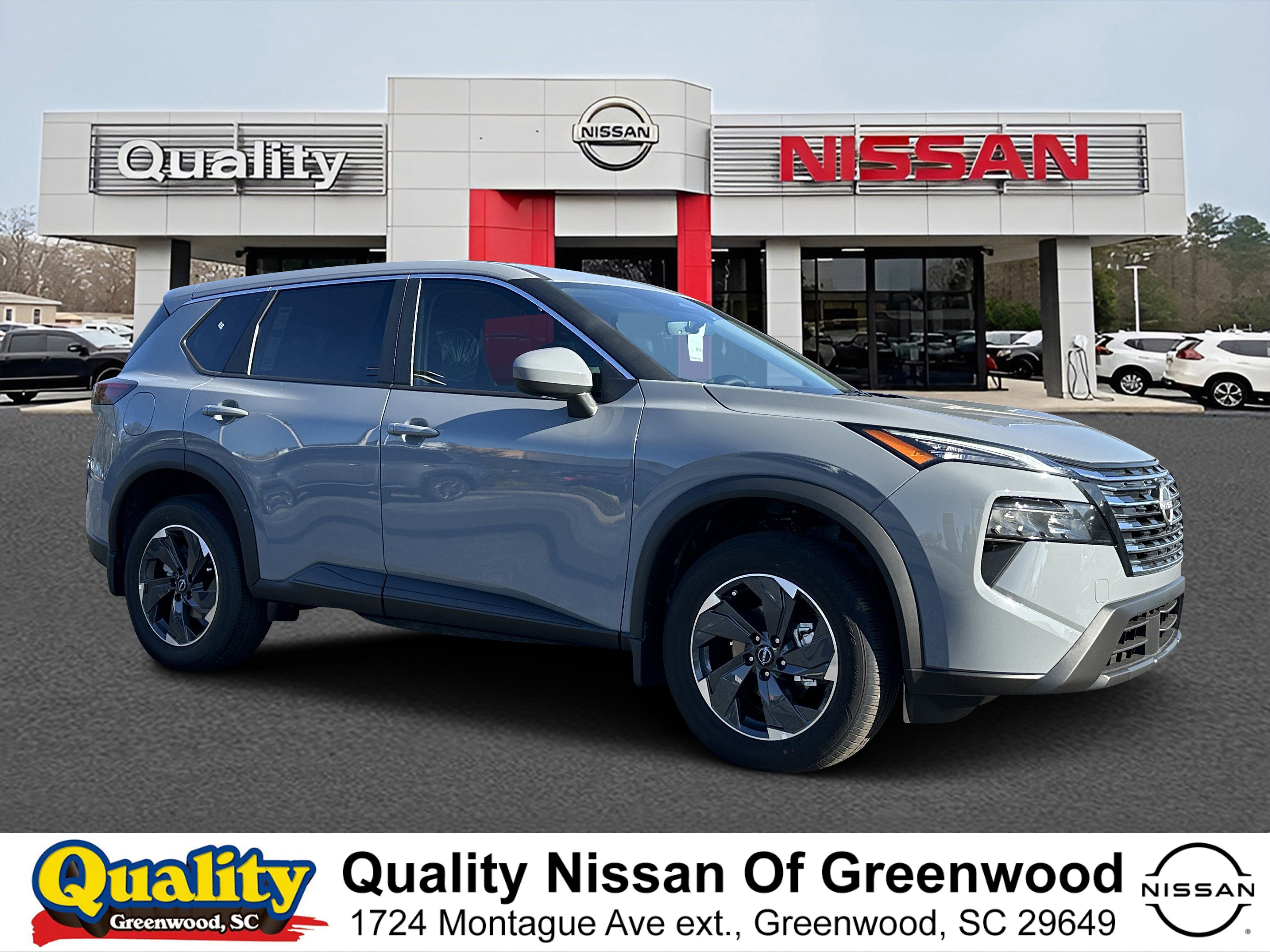 New 2026 Boulder Gray Pearl Nissan SV image 1