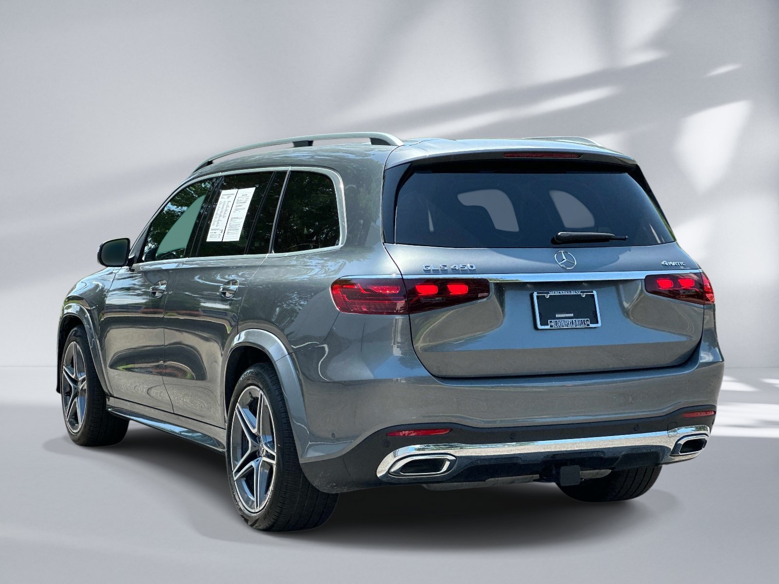 Certified Used 2025 Selenite Gray Metallic Mercedes-Benz GLS 450 image 3