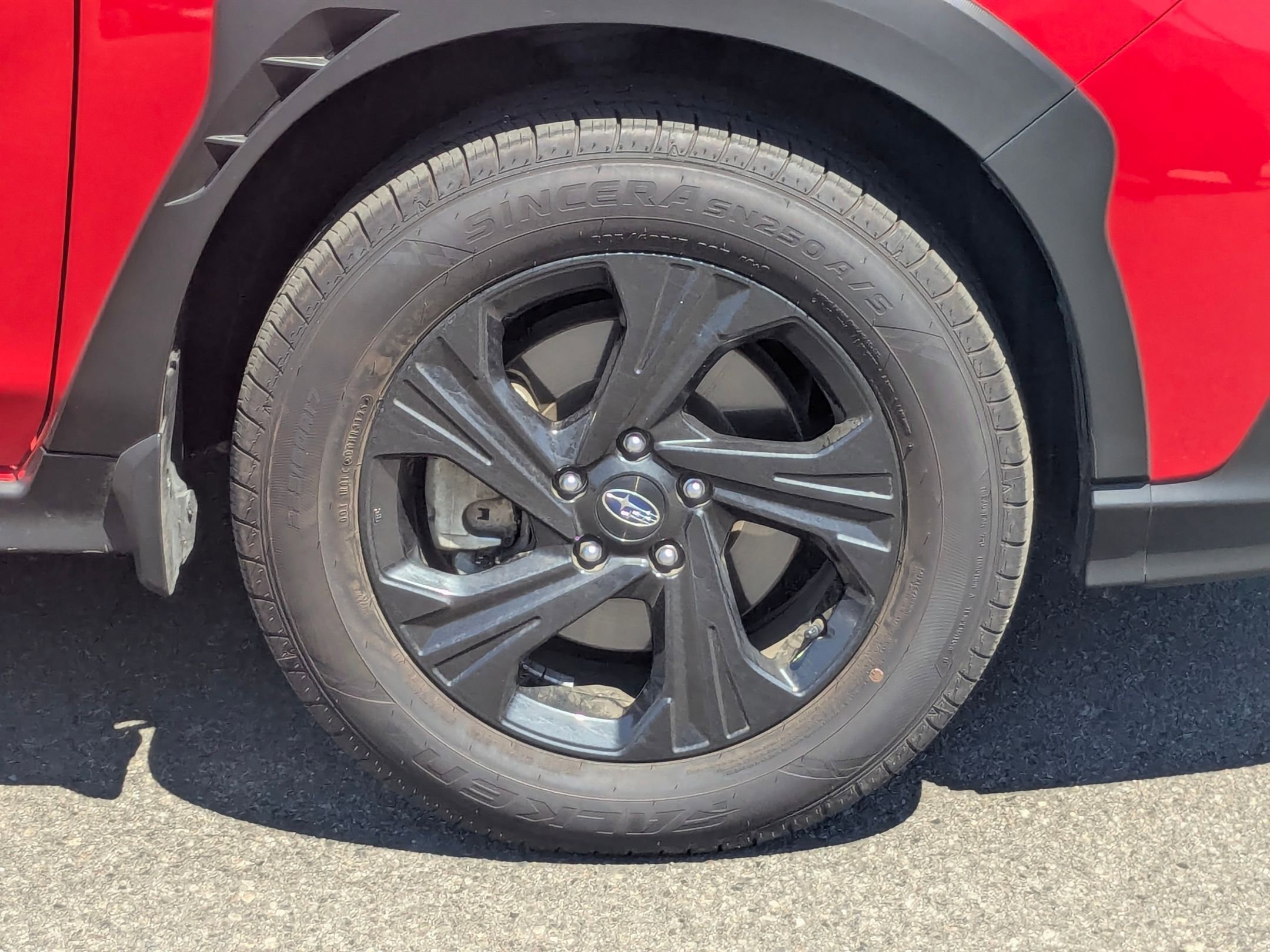 Certified Used 2024 Pure Red Subaru Base image 11