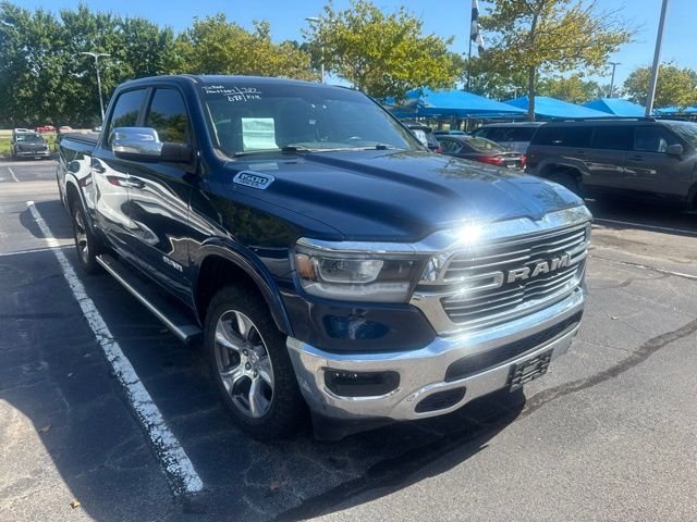 Used 2020 Patriot Blue Pearlcoat Ram Laramie image 1
