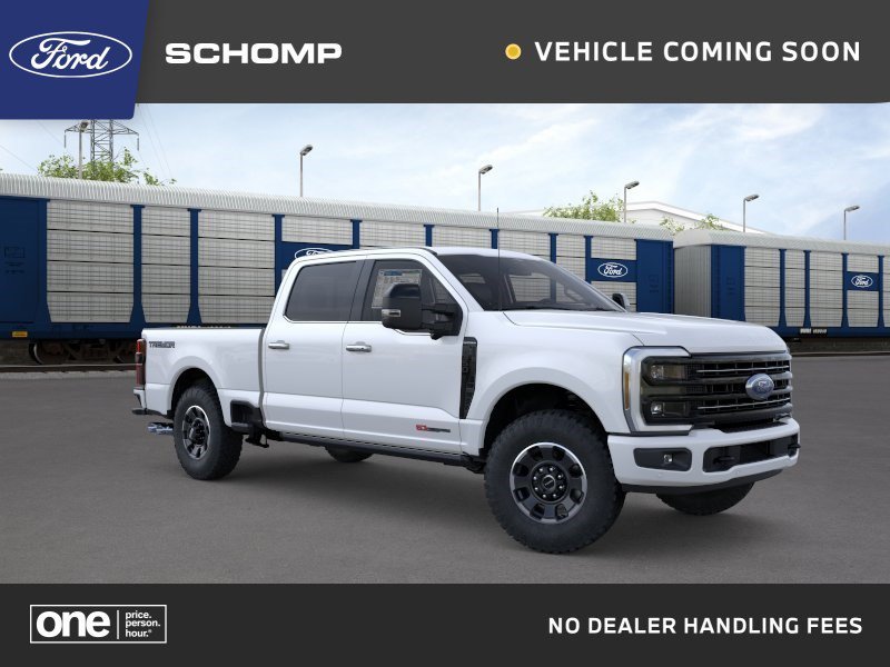 New 2026 Star White Metallic Tri-Coat Ford Platinum image 1