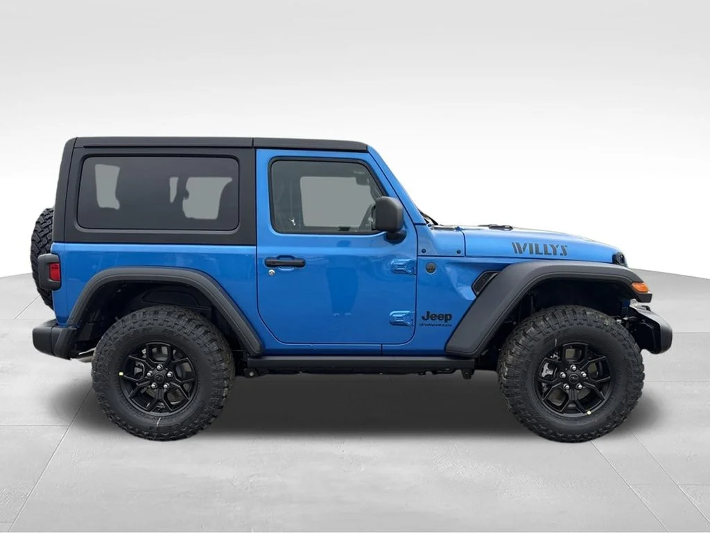 New 2026 Hydro Blue Pearl-Coat Exterior Paint Jeep Willys image 2