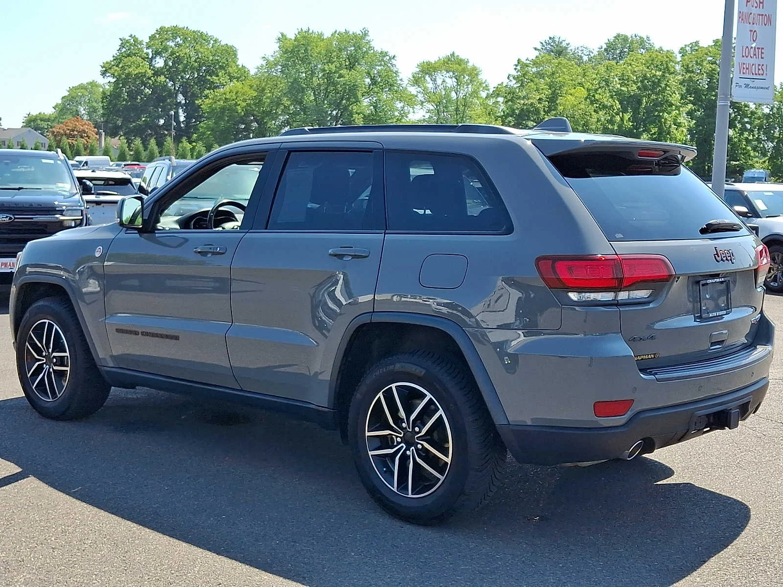 Used 2021 Sting Gray Clearcoat Jeep Trailhawk image 4