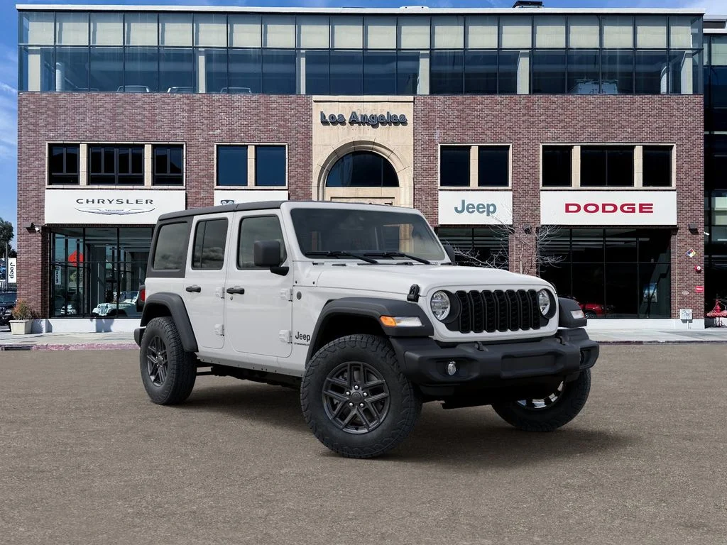 New 2026 Bright White Clearcoat Jeep Sport S image 5