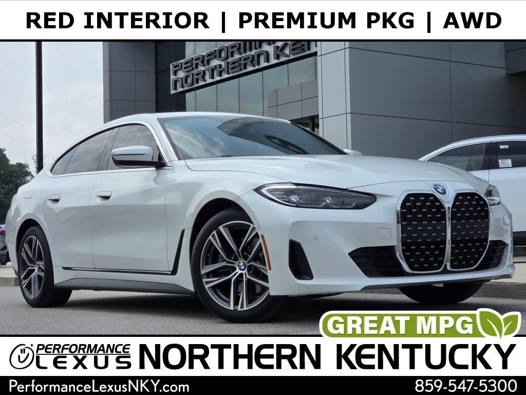 Used 2024 Mineral White Metallic BMW 430i xDrive image 1