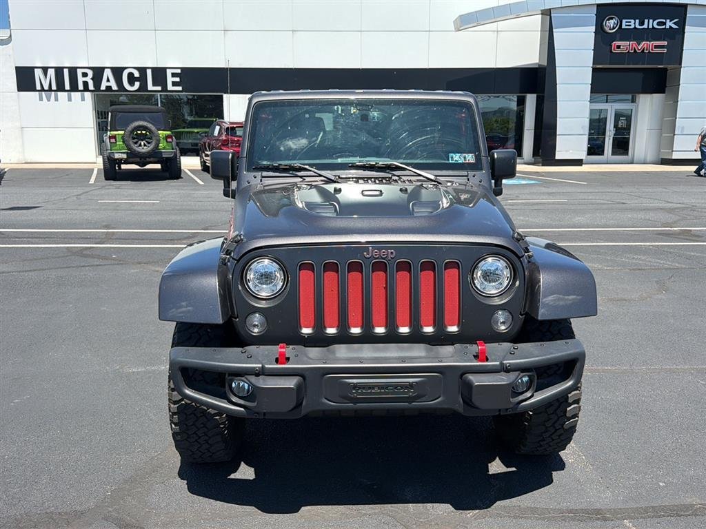 Used 2017 Granite Crystal Metallic Clearcoat Jeep Rubicon Recon image 2