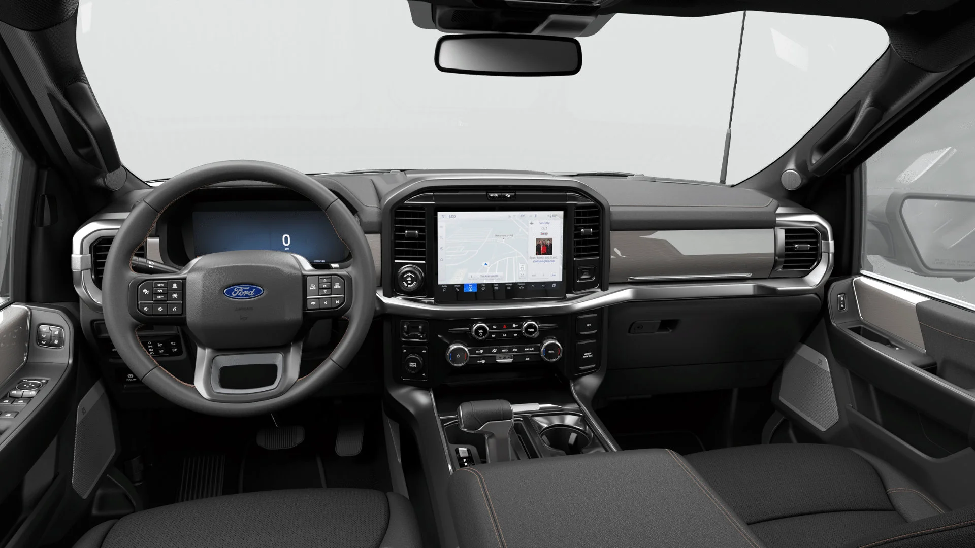 New 2026 Carbonized Gray Metallic Ford LARIAT image 7