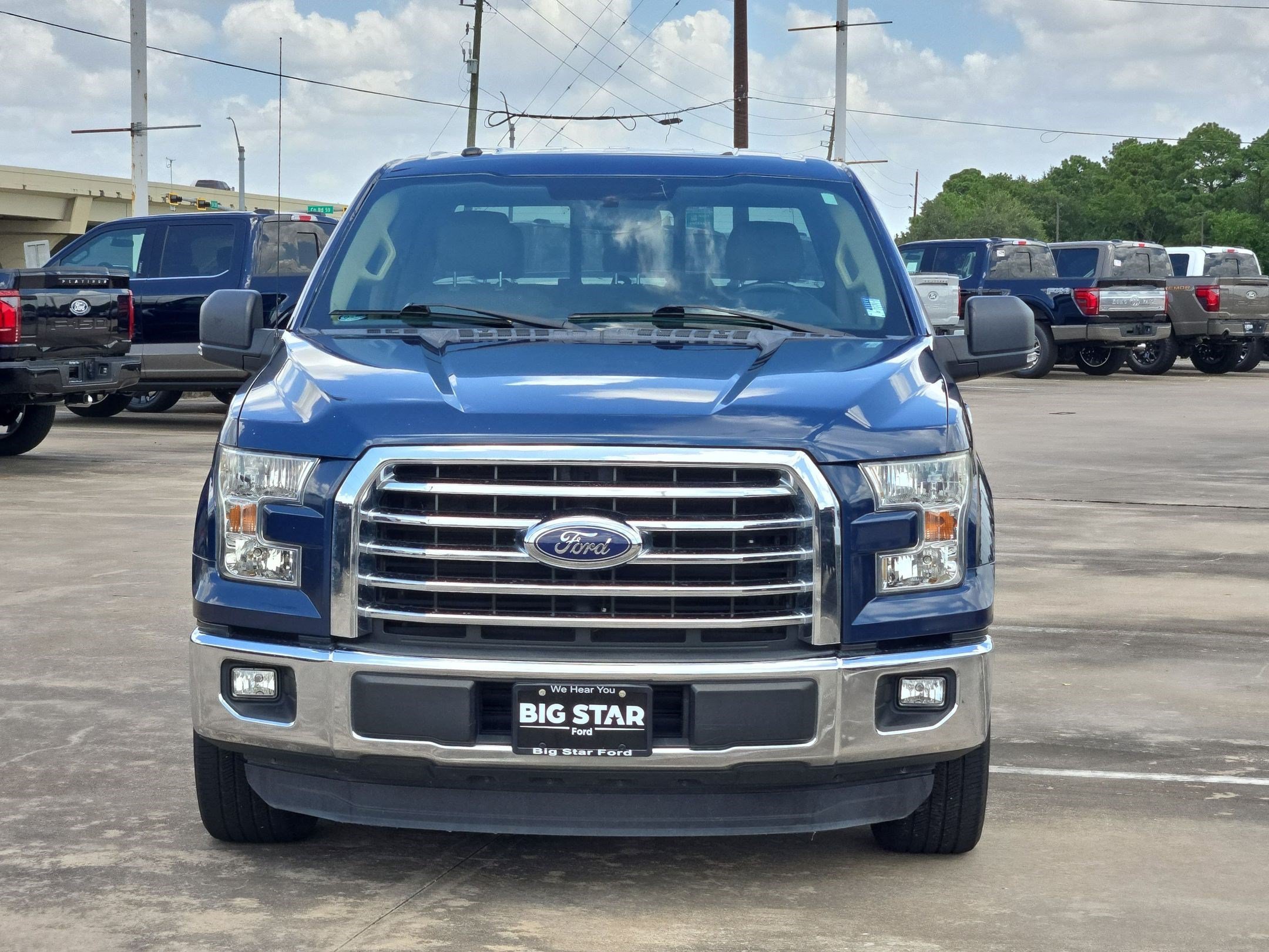 Used 2015 Blue Jeans Metallic Ford XLT image 8