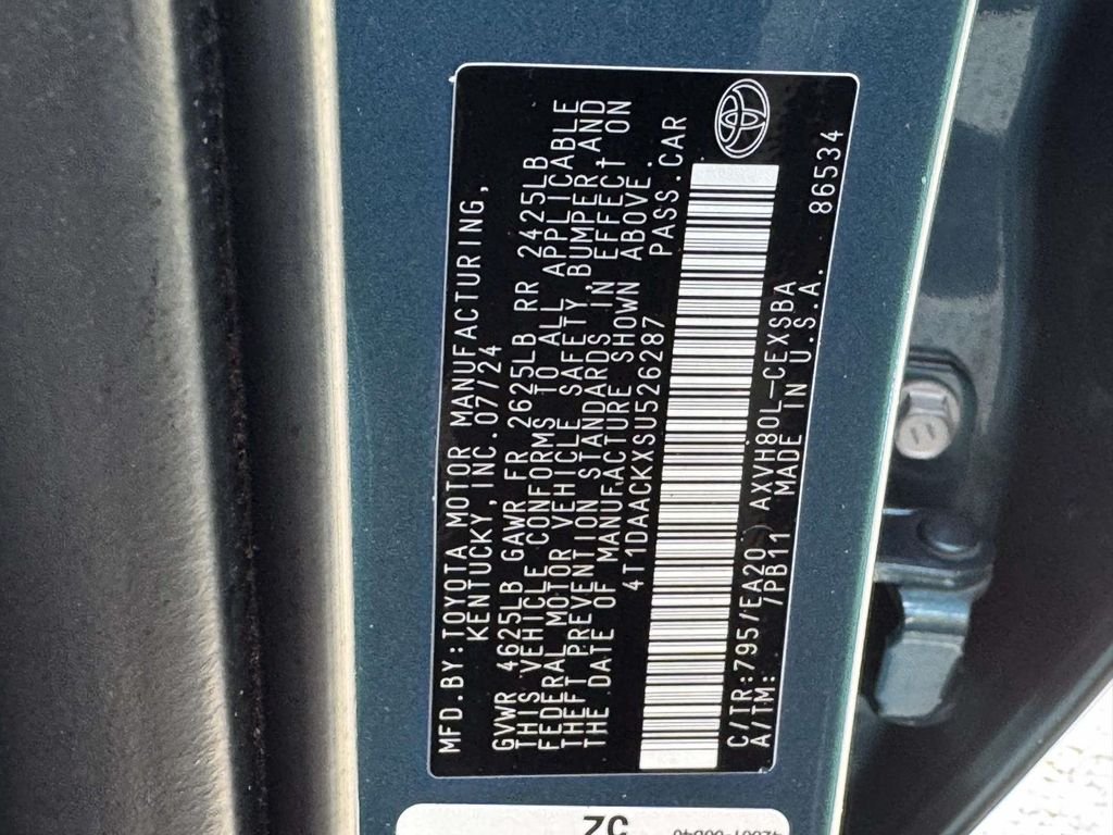 Used 2025 Blue Toyota SE image 27