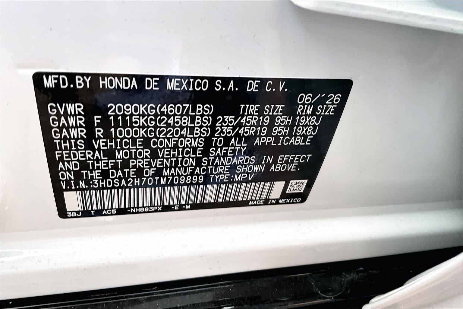 New 2026 Platinum White Pearl Acura w/A-Spec Advance Package image 20