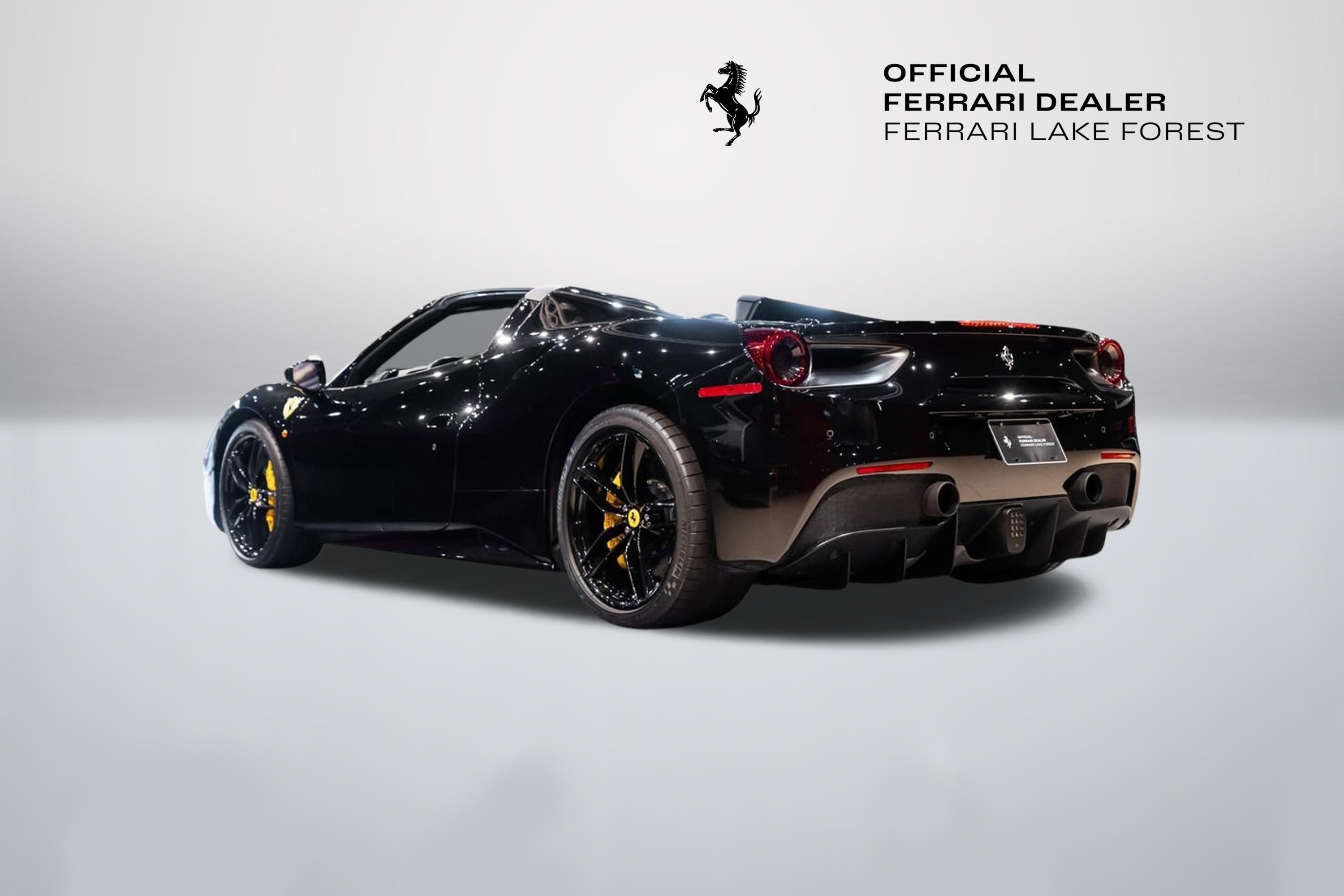 Certified Pre-Owned 2016 Ferrari 488 Spider Base 2D Convertible in