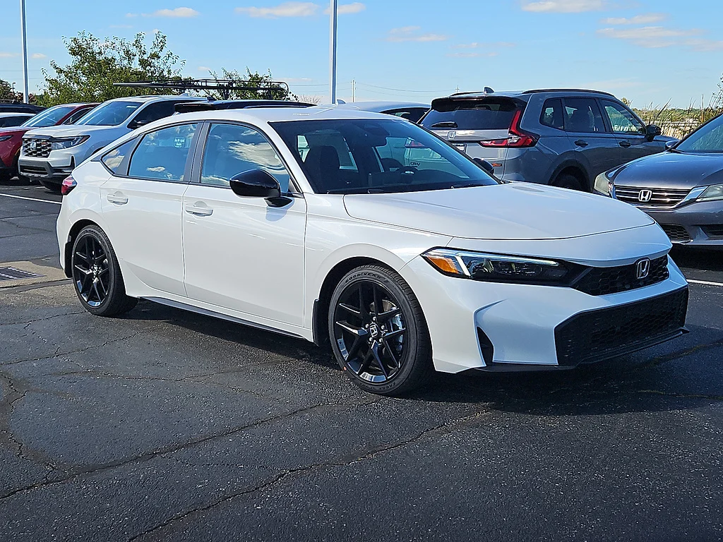 New 2026 Platinum White Pearl Honda Sport image 1
