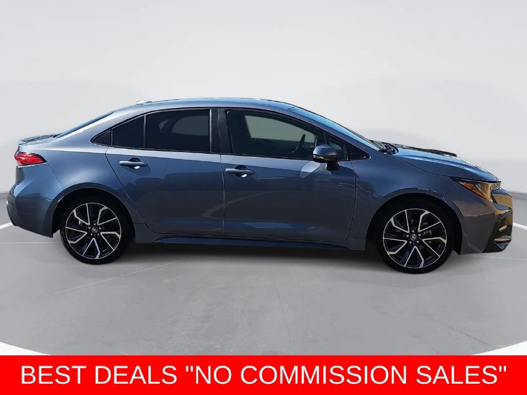 Used 2021 Blue Toyota SE image 2