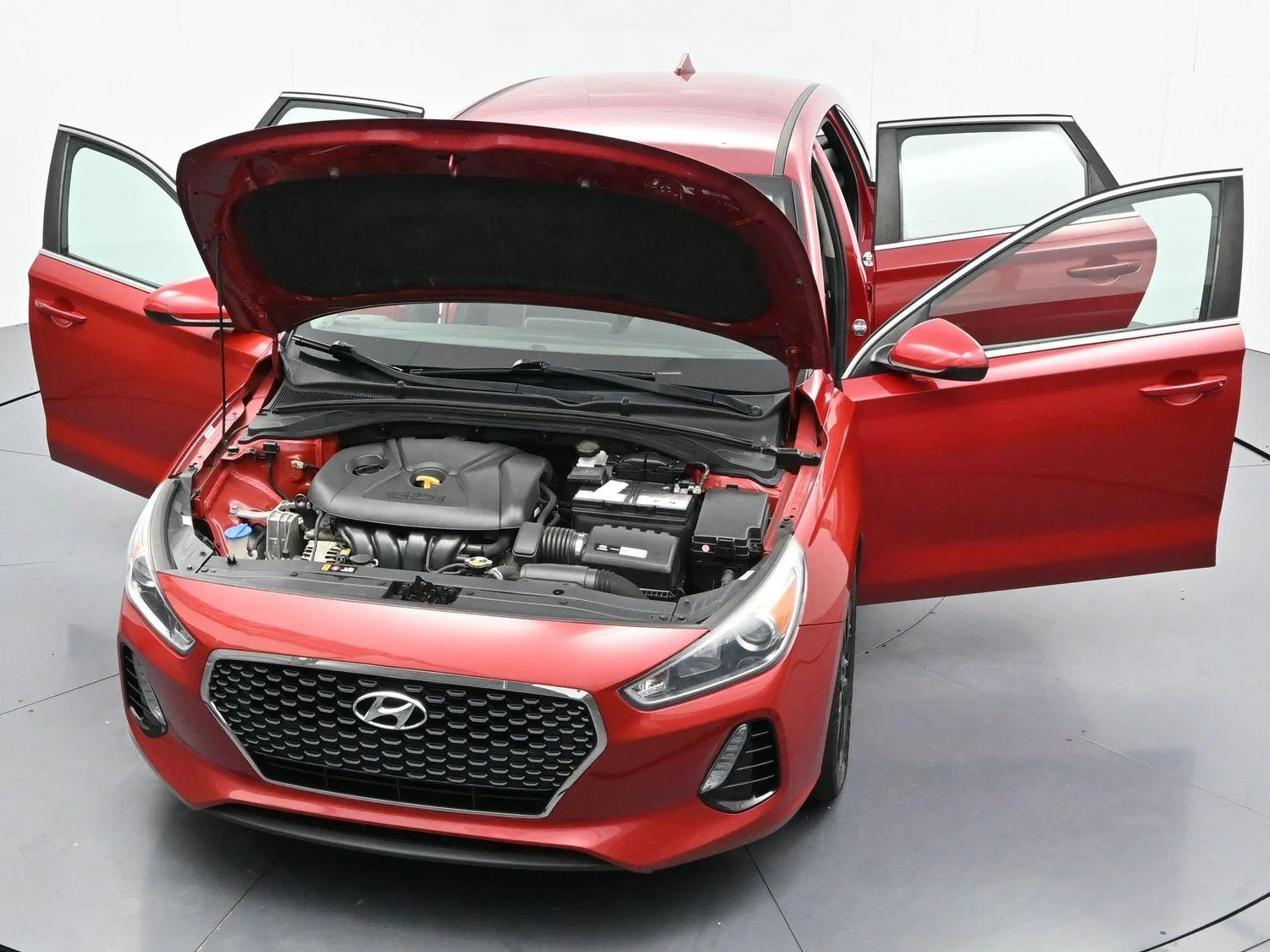 Used 2019 Scarlet Red Pearl Hyundai Auto image 40