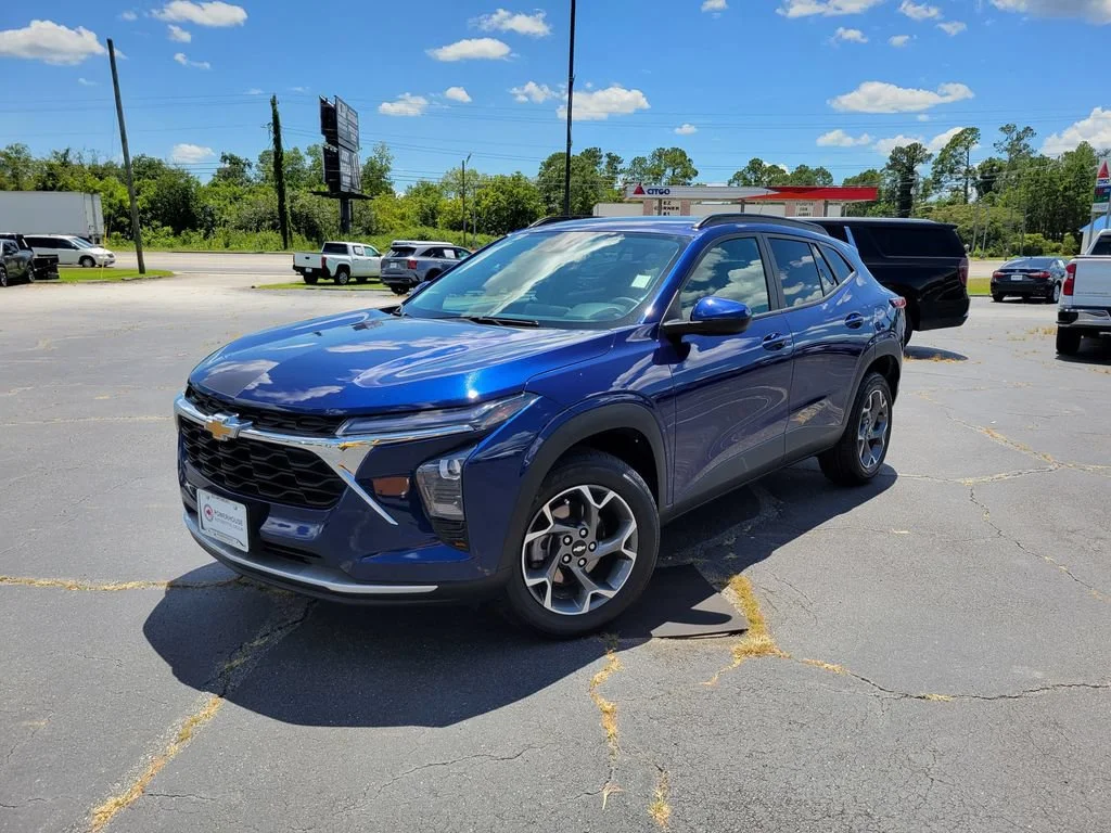 Used 2024 Blue Glow Metallic Chevrolet LT image 1