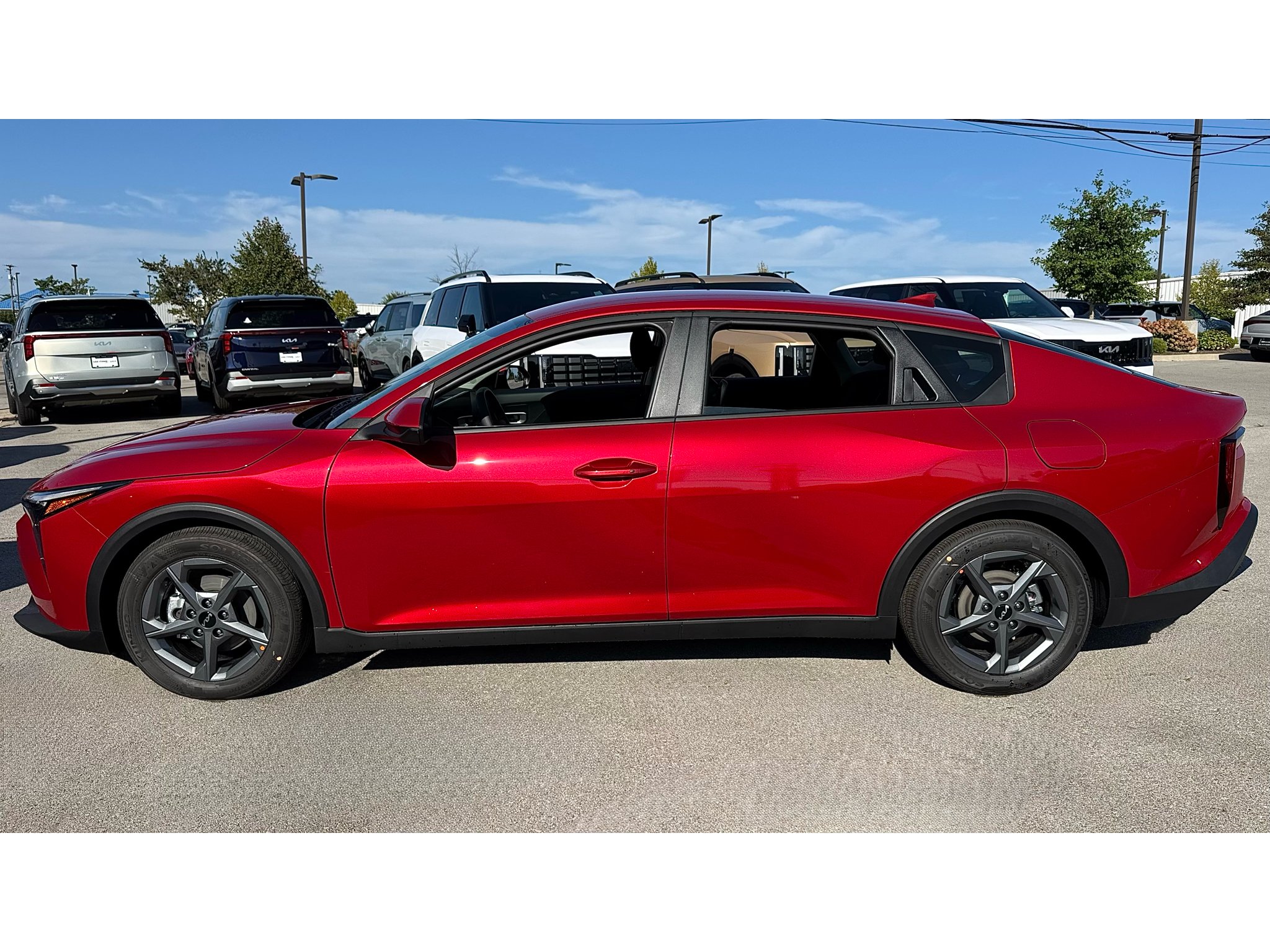 New 2026 Currant Red Kia LXS image 26