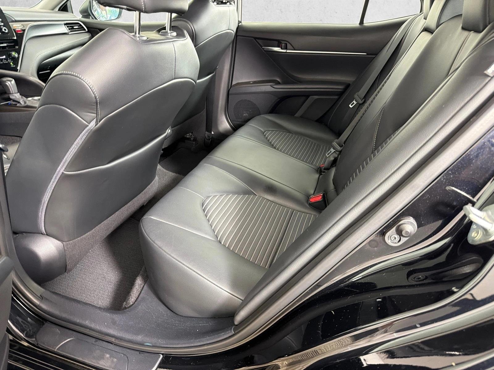 Certified Used 2021 Midnight Black Metallic Toyota SE image 20