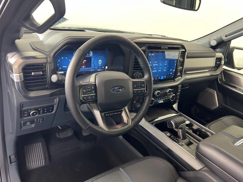 Used 2025 Gray Metallic Ford Platinum image 3