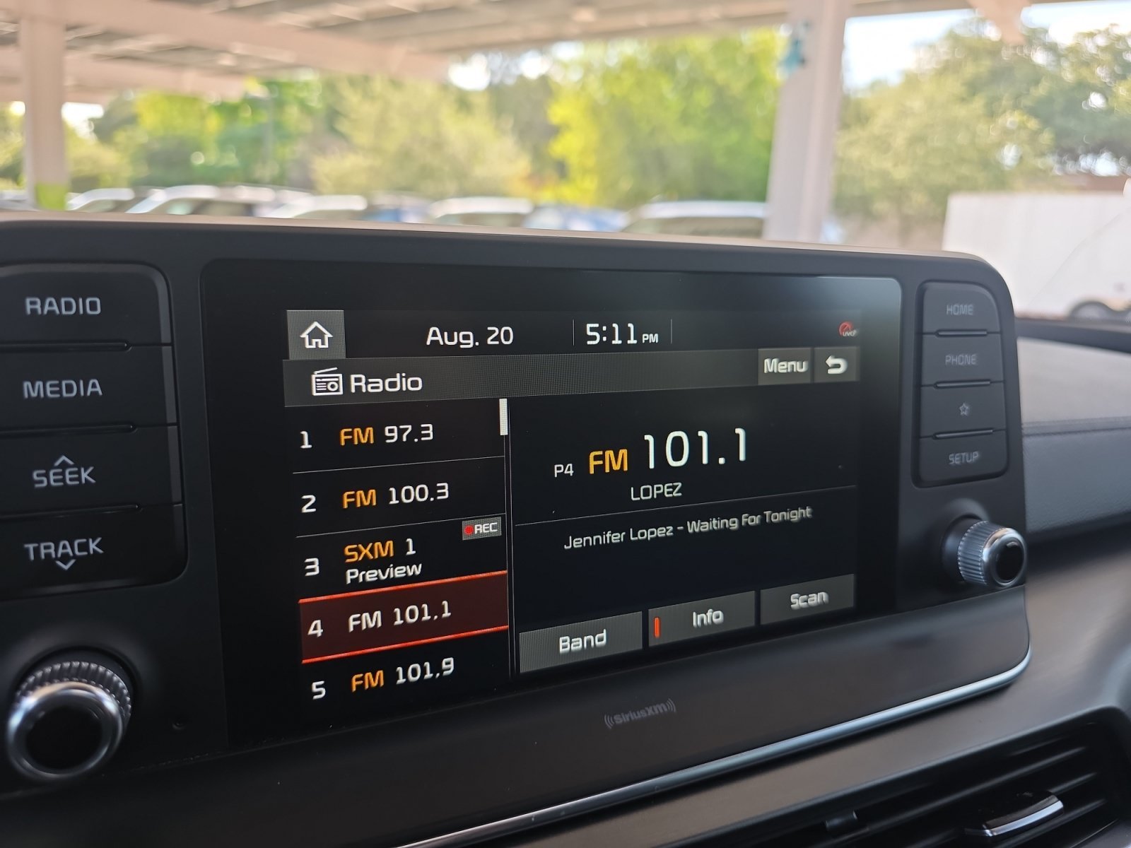 Used 2021 Dark Moss Kia S image 11