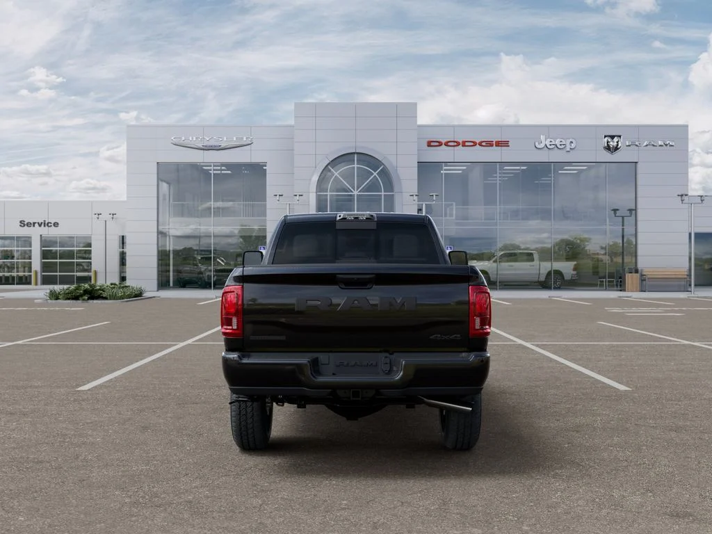 New 2026 Diamond Black Crystal Pearl-Coat Exterior Paint RAM Big Horn image 8