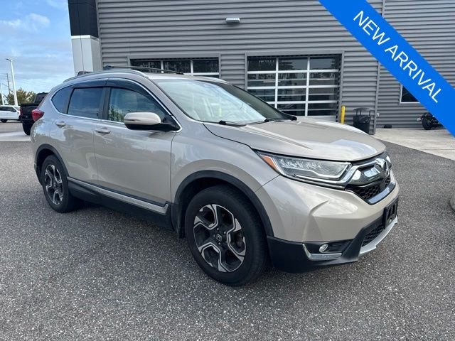 Certified Used 2018 White Diamond Pearl Honda Touring image 1