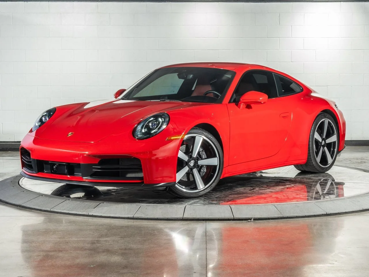 Used 2025 Red Porsche Carrera image 1
