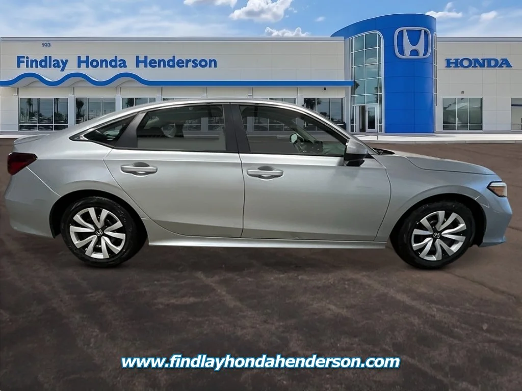New 2026 Solar Silver Metallic Honda LX image 7