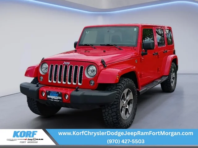 2017 Jeep Wrangler Sahara