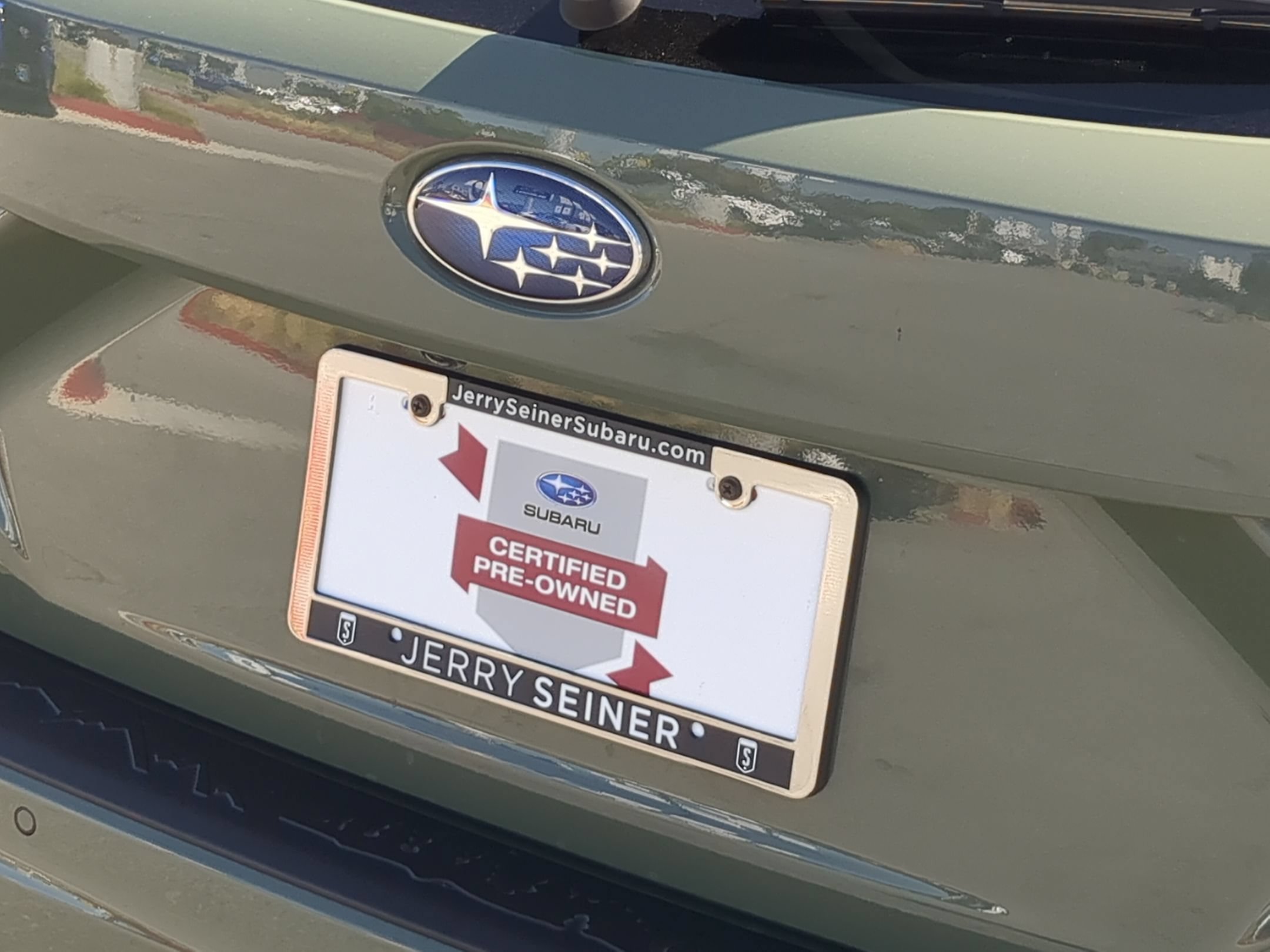 Certified Used 2024 Alpine Green Subaru Limited image 13