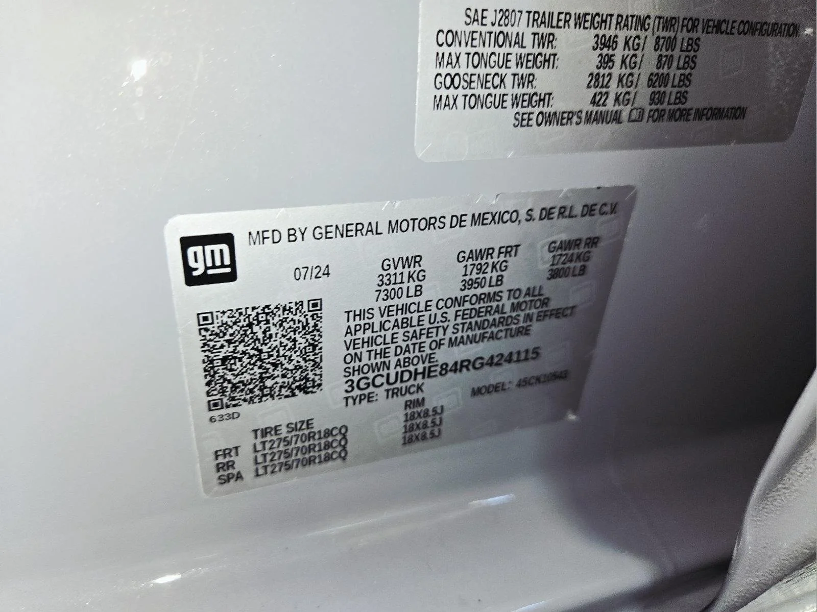 Certified Used 2024 Slate Gray Metallic Chevrolet ZR2 image 75