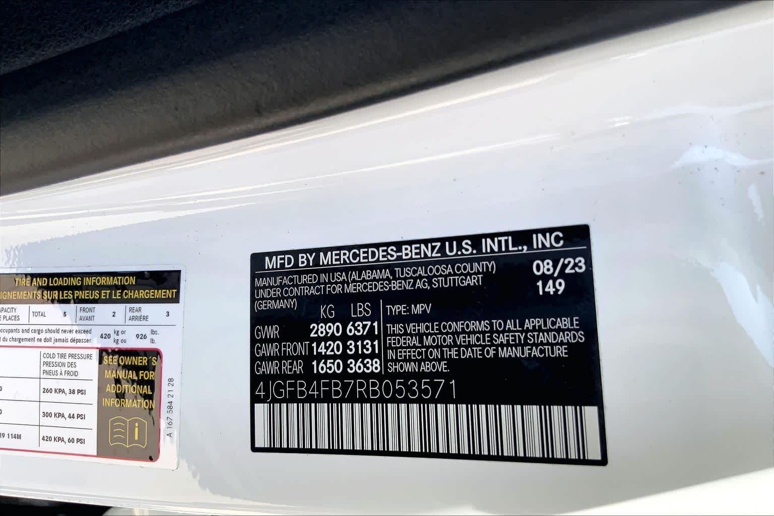 Used 2024 Polar White Mercedes-Benz GLE 350 image 61