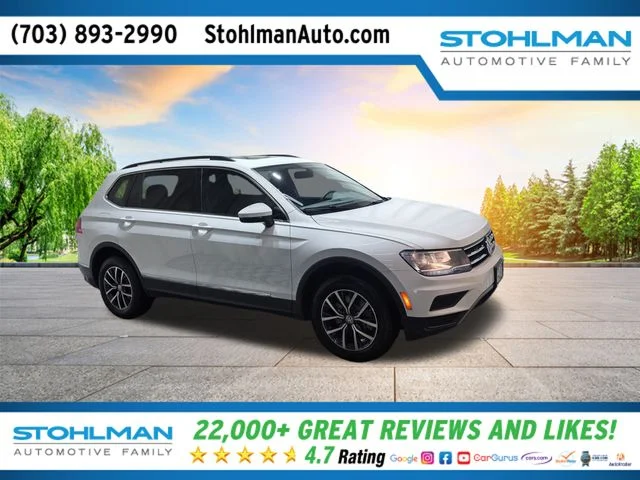 Used 2020 Volkswagen Tiguan SE R-LINE BLACK with VIN 3VV2B7AX6LM030758 for sale in Tysons, VA