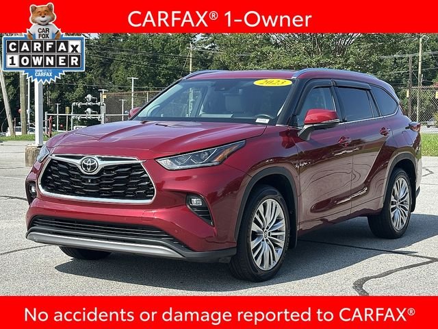Used 2023 Red Toyota Platinum image 3