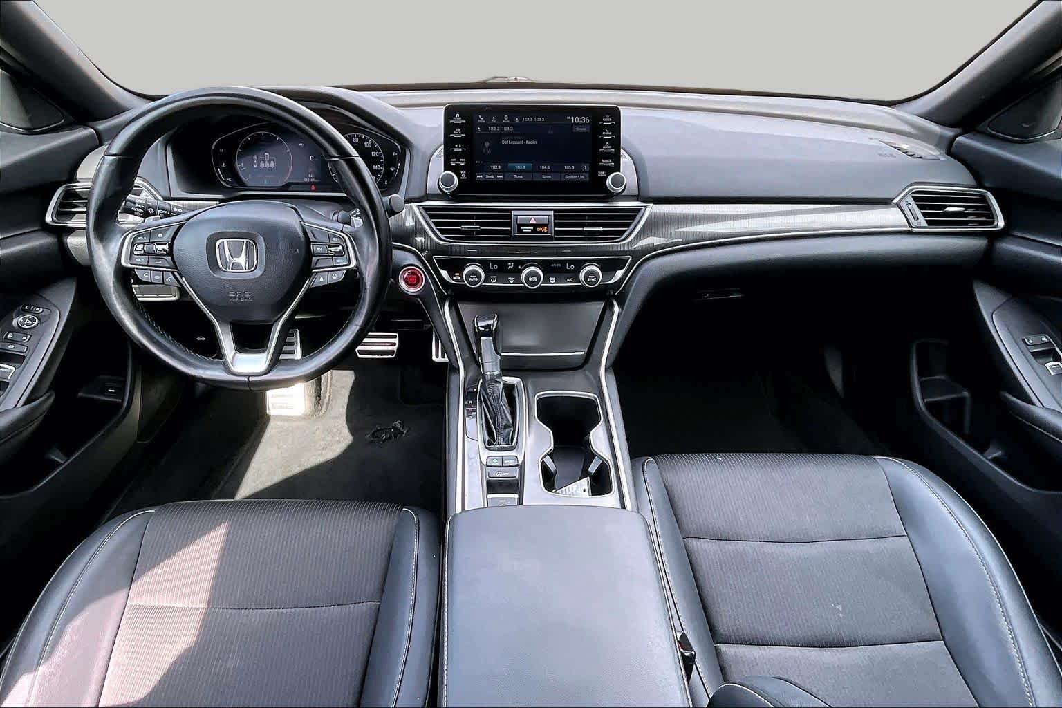 Used 2021 Lunar Silver Metallic Honda Sport image 16