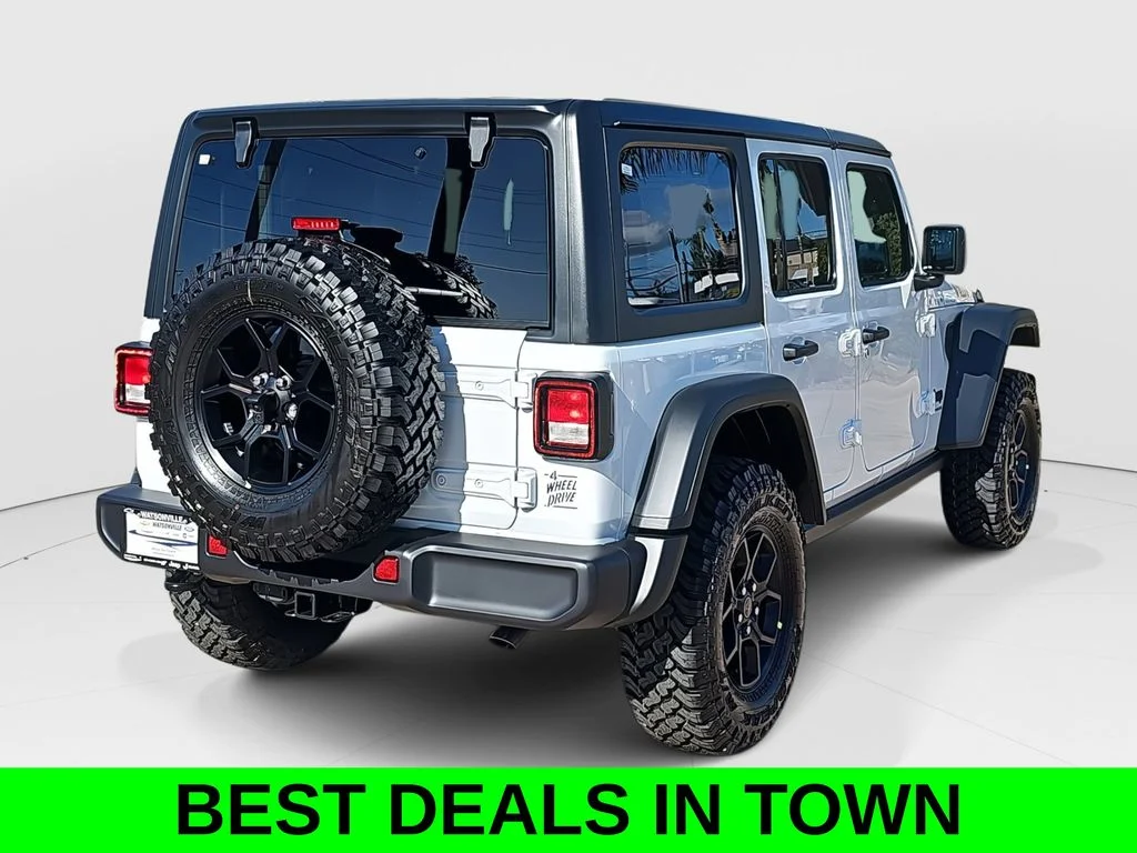 New 2026 Bright White Clearcoat Jeep Willys image 3