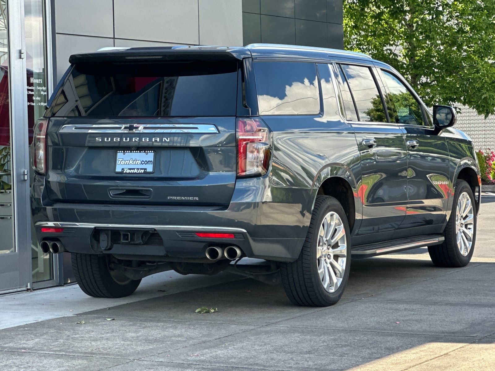 Used 2021 Shadow Gray Metallic Chevrolet Premier image 3