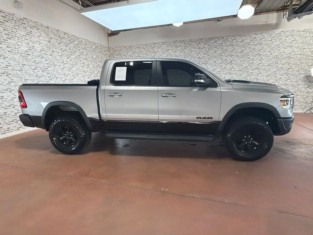 Used 2021 Billet Silver Metallic Clearcoat Ram Rebel image 6
