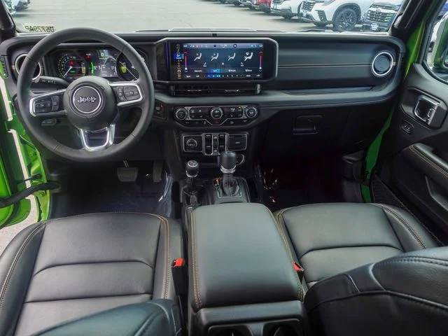Used 2025 Green Jeep Sahara 4xe image 23