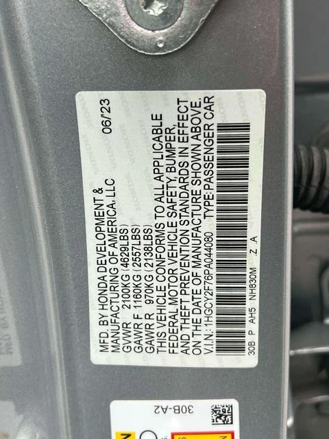 Used 2023 Silver Honda Sport-L image 28