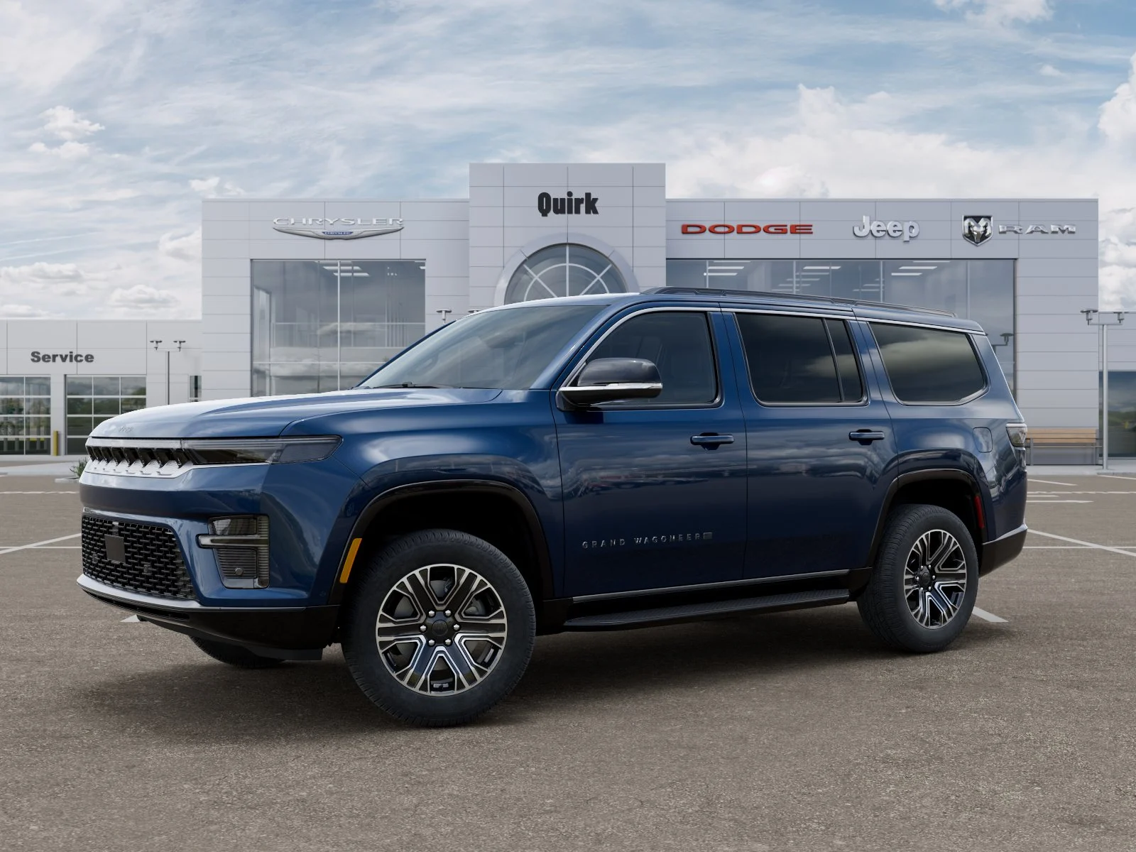 New 2026 Fathom Blue Pearlcoat Jeep BASE image 28