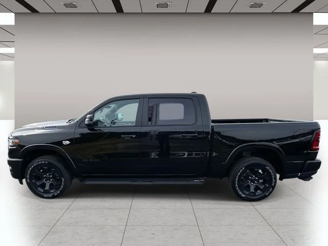 New 2026 Diamond Black Crystal Pearl-Coat Exterior Paint RAM Big Horn/Lone Star image 7