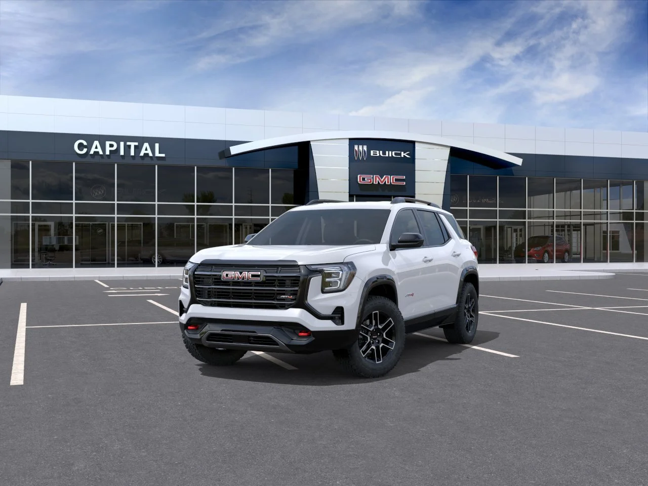 New 2027 Summit White GMC AWD AT4 image 8