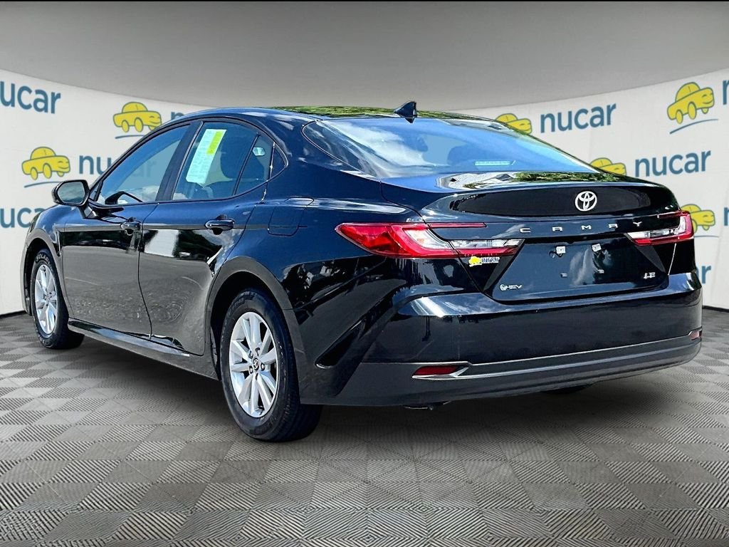 Used 2025 Black Toyota LE image 4