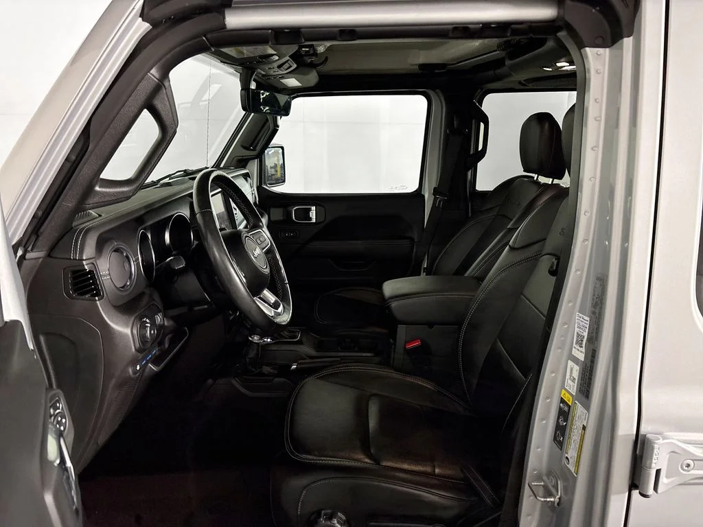 Used 2023 Silver Jeep Sahara 4xe image 11
