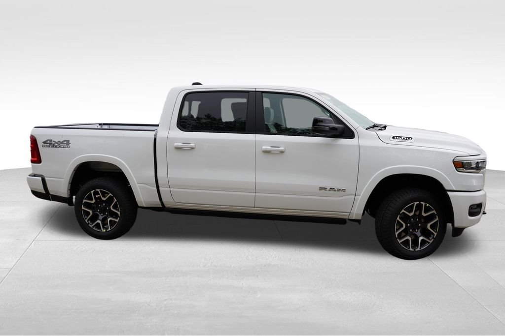 New 2026 Bright White Clear-Coat Exterior Paint RAM Laramie image 2