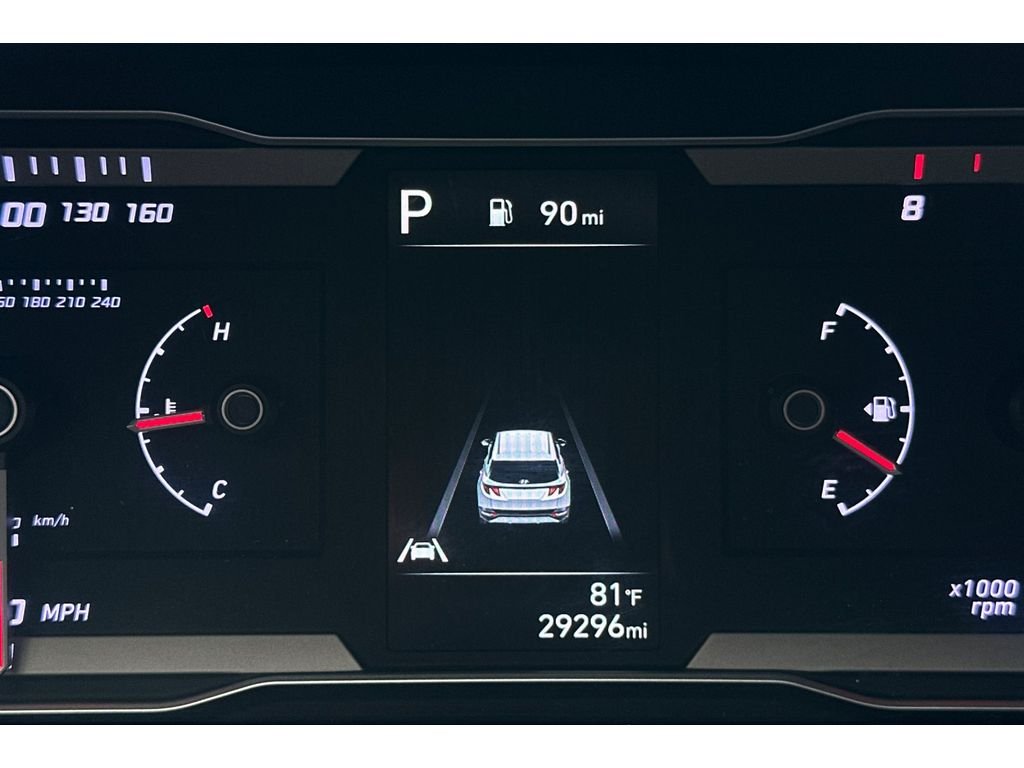 Used 2022 Phantom Black Hyundai SEL image 42