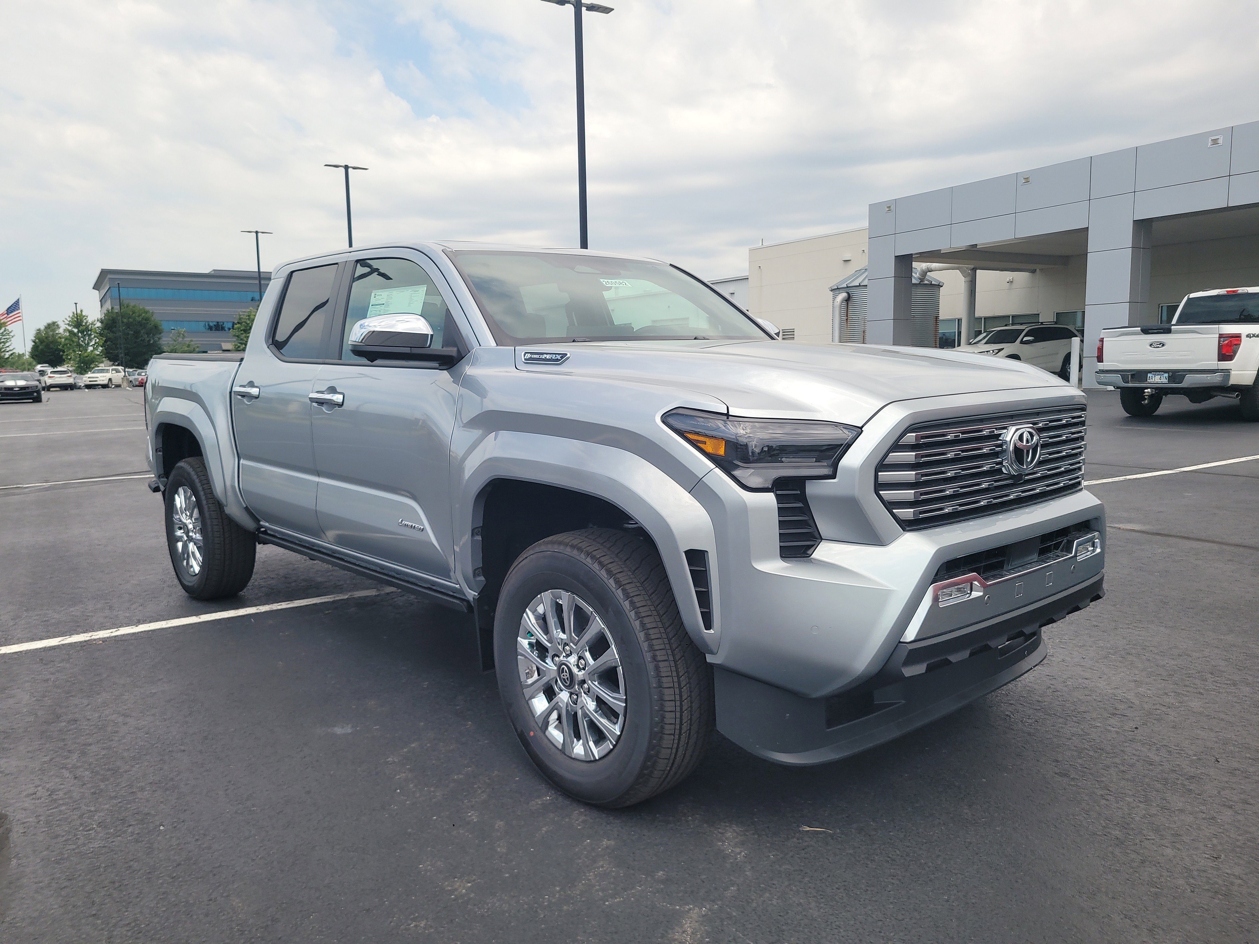 New 2026 Celestial Silver Metallic Toyota Tacoma Limited image 3